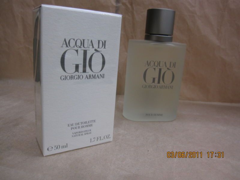 GIORGIO ARMANI ACQUA DI GIO MEN 1.7 FL oz EDT Spray NIB  