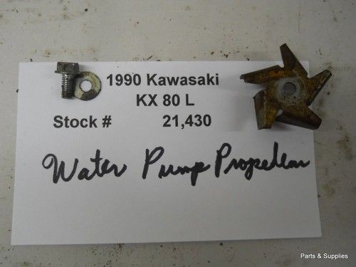 1990 Kawasaki KX80 KX 80 Water Pump Impeller  