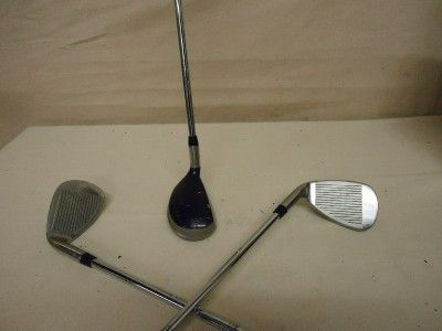 ADAMS Idea Steel 6 iron PW + 3 Hybrid Golf Club Set  