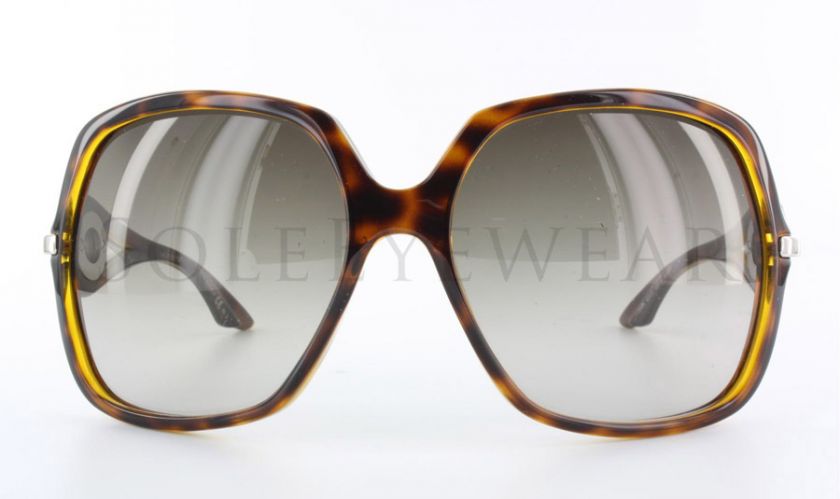 NEW Christian Dior Volute 1 791/HA 791HA Havana Sunglasses  