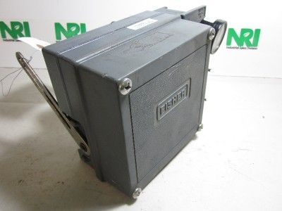 FISHER CONTROLS FS3582 1 A PNEUMATIC VALVE POSITIONER 3 15PSI 3/8 NPT 