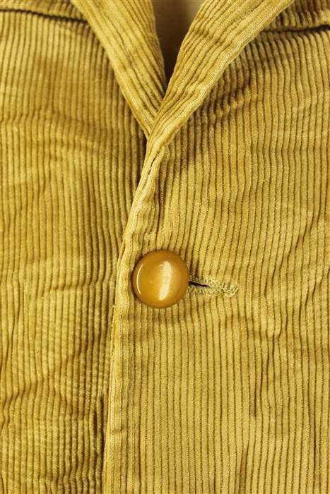 Vintage Pioneer Wear Tan Corduroy Western Style 3 Button Suit Jacket 