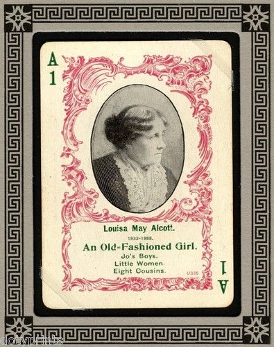 VINTAGE Louisa May Alcott 1912 AN OLD FASHIONED GIRL Frame Ready Game 