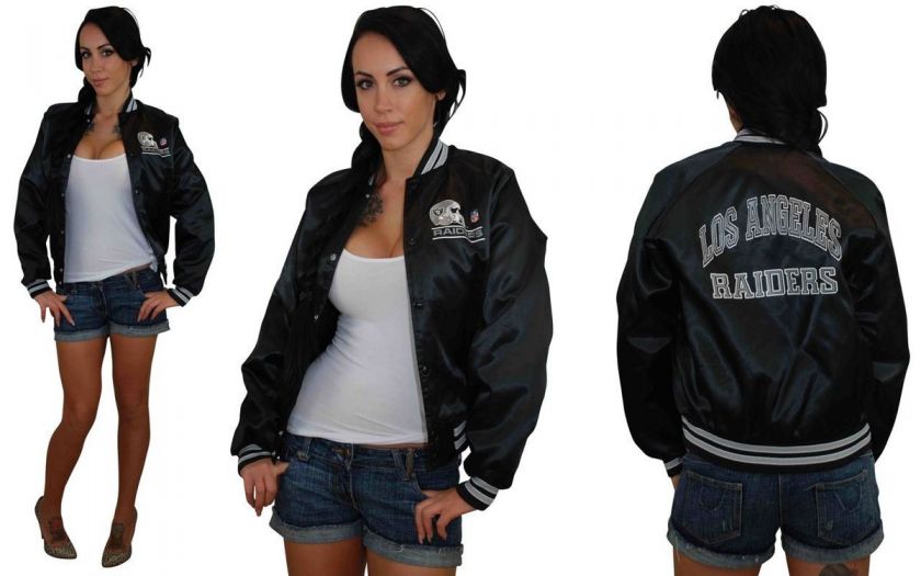 LOS ANGELES LA RAIDERS ORIGINAL VINTAGE AUTHENTIC JACKET YOUTH KIDS 