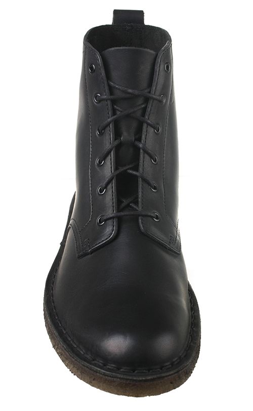 Clarks Mens Ankle Boots Desert Mali Black Leather 34364  