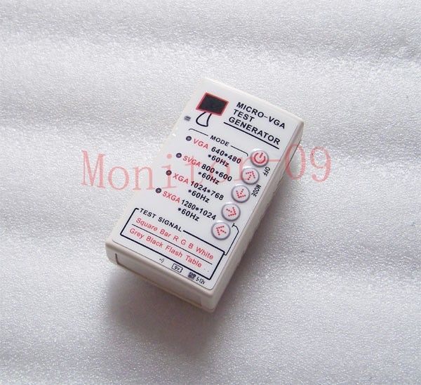 Portable VGA Signal Generator  SVGA/XGA For LCD & CRT  