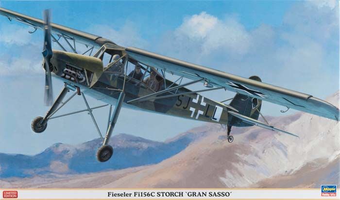 Hasegawa 1/32 Fieseler FI156C Storch Gran Sasso  