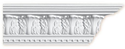 Face Polyurethane Architectural Crown Moulding  