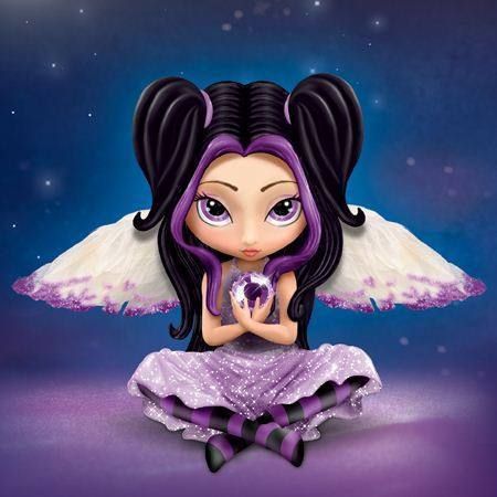 Tranquility Angel Figurine Jasmine Becket Griffith  