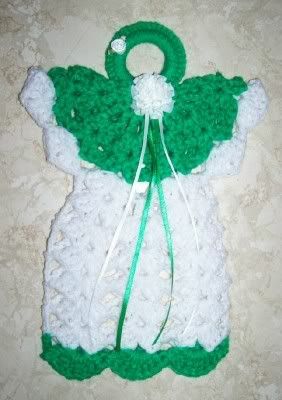 SHE WILL BE AN ADORABLE ADDITION TO YOUR ANGEL COLLECTION, POTHOLDER 