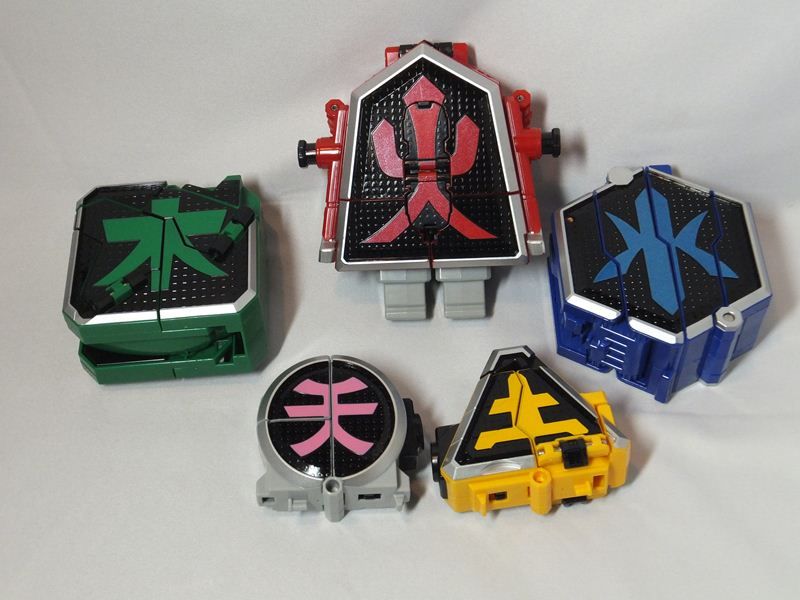 Power Rangers SAMURAI SHINKENGER DX SHINKEN OH MEGAZORD Bandai VHTF 