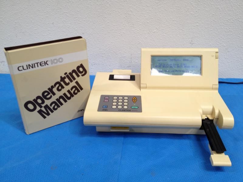 Bayer Clinitek 100 Urine Chemistry Analyzer  