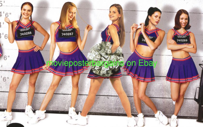 SUGAR AND SPICE MOVIE POSTER MENA SUVARI CHERRLEADERS   