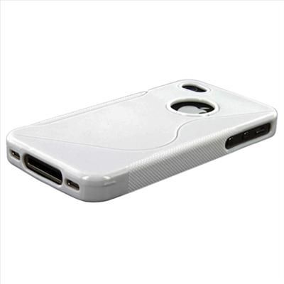   Grip Gel Silicone TPU Case Cover Skin for Apple Iphone 4S 4G  