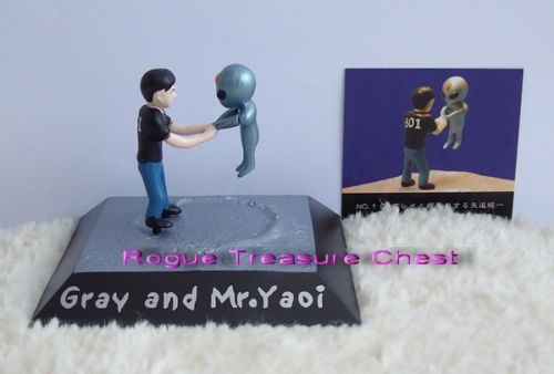 Spacian UFOs Secret Item No.10 Gray & Mr. Yaoi  