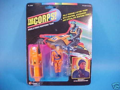 THE CORPS, LANARD TOYS, G.I.JOE TYPE, ARGENTINA PACIPA  