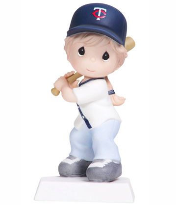 PRECIOUS MOMENTS Figurine MINNESOTA TWINS Baseball ☆  