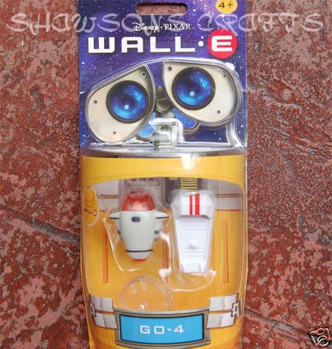 DISNEY PIXAR WALL E GO 4 WITH TRANSPORT BOT FIGURE  