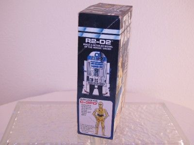 Vintage 1977 R2 D2 scale model kit  