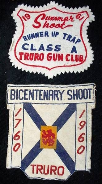 NOVA SCOTIA TRAP SKEET SHOOT Patch Lot 1960 Truro NS  