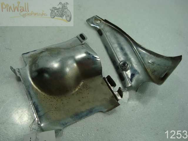 Honda Shadow Spirit VT1100 1100 CHROME HEAT SHIELD SET  