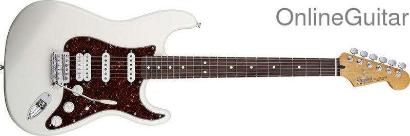 NEW FENDER® ARTIC WHITE DELUXE LONESTAR STRATOCASTER® STRAT® FREE 