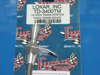 Lokar GM TH400 FlexibleTransmission Dipstick TD 3400TM  