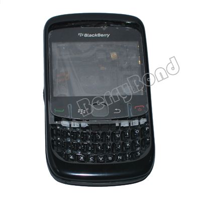 New OEM black BLACKBERRY 8520 CURVE FULL HOUSING+TRACKPAD  