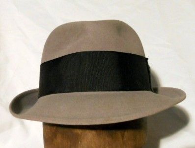 Dobbs Fifth Avenue Fedora Gray  