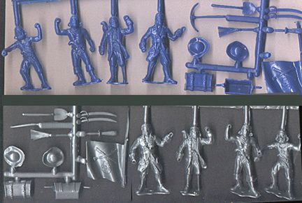 MPC Pirates Reissued, 16 Toy Soldier Per Set, 54mm Soft Plastic  