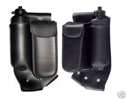 SADDLEBAG WATER BOTTLE CELL PHONE FOR HARLEY TOURING  