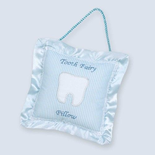 Bearington Baby Le Petite Blue Tooth Fairy Pillow ~NEW~  