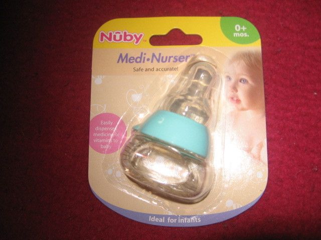 NEW Nuby Medi Nurser 0+ mo (Choice of Color)  