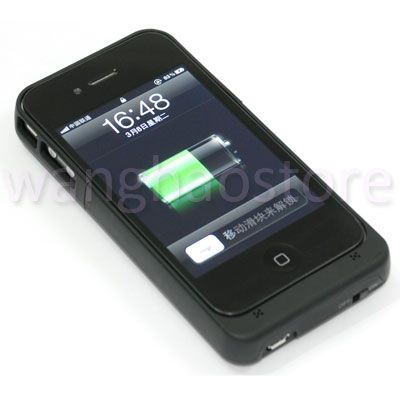 iPhone 4 Verizon External Battery Charger Case Portable Backup Battery