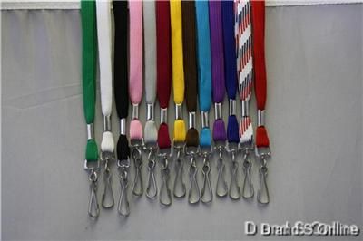 ID BADGE LANYARD CHOICE OF COLORS NEW  