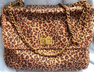 NEW LULU ALL OVER ANIMAL PRINT HANDBAG RETAIL $99.00  