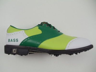 Footjoy Myjoys Icon Golf Shoes 52040 Lime Green White Forrest M Shield 