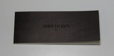 NEW BOUCHERON 70 55 16 130 BROWN TITANIUM GOLD PLATED EYEGLASSES 