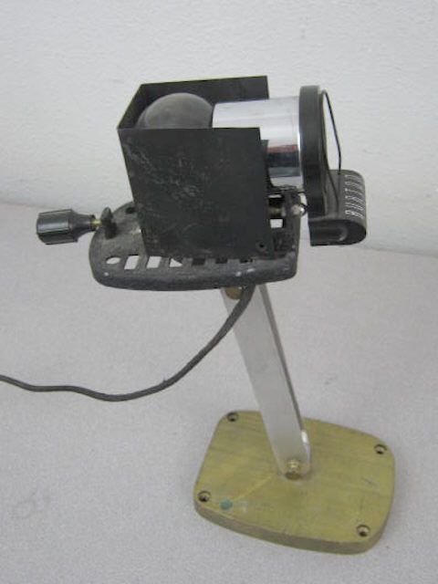 Vintage Burton Slit Lamp Part  