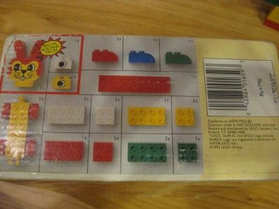 1992 Duplo Tote Pack #1659 Basic Building Set COMPLETE  