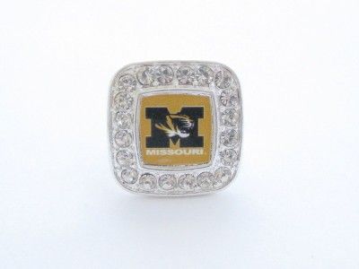 Officially licensed Missouri Tigers Stretch Ring