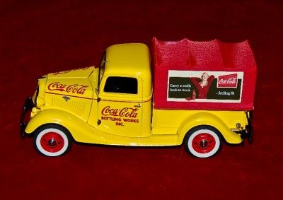   MINT DIE CAST REPLICA 124 COCA COLA DELIVERY TRUCK FORD PICK UP 1935