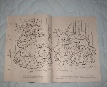 EASTER COLOR STORY BOOK BENJAMIN BUNNY BEATRIX POTTER  