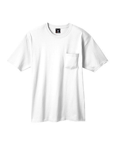 Hanes Beefy T Adult Pocket T Shirt   style 5190  