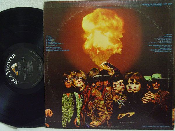 JEFFERSON AIRPLANE   Crown of Creation LP (RARE 1st US Pressing, Deep 