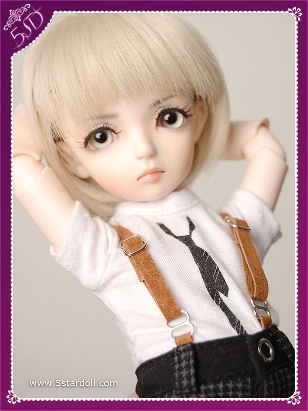 NEW BiBi 5SD 5stardoll 1/6 YOSD boy dollfie 28cm Tiny BJD Free Shoes 