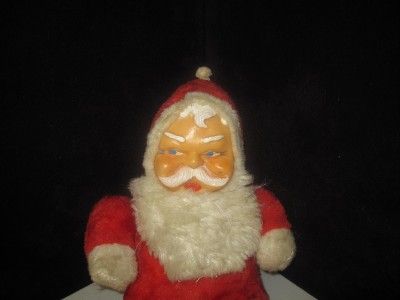 VINTAGE STUFFED SANTA ~ BIJOU?  