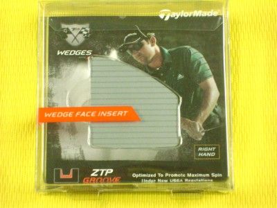 NEW TaylorMade Wedge Club Face Insert XFT ZTP Groove  