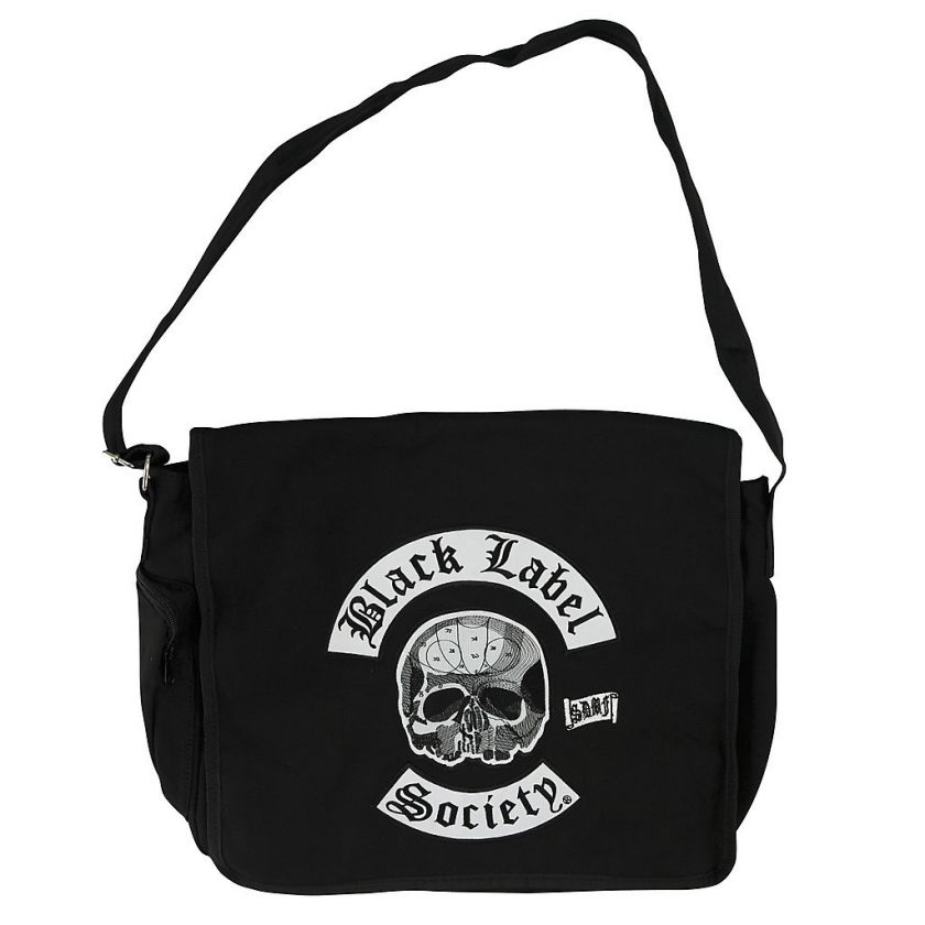 BLACK LABEL SOCIETY Messenger Bag SKULLY   BLS Laptop Case Bag 