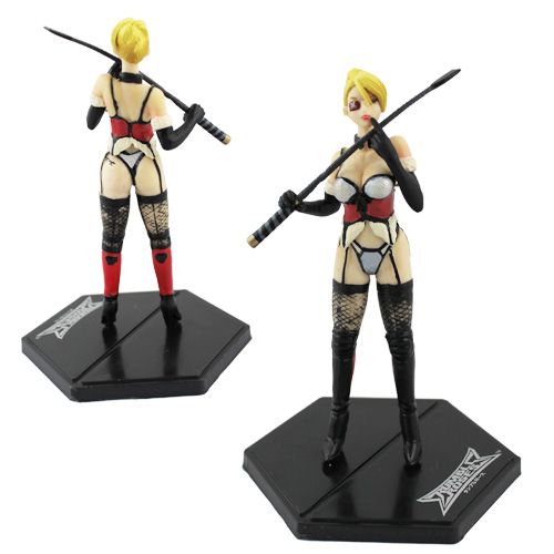 6x Konami Rumble Roses Hinomoto Reiko Sexy Figure  